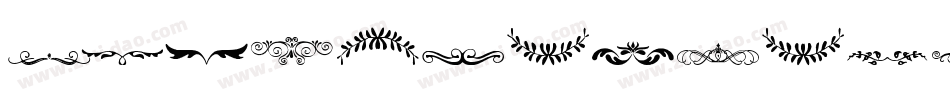Vintage Decorative Signs 5字体转换